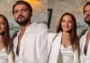 Rumored couple Sonakshi Sinha, Zaheer Iqbal twin in white as they attend Huma Qureshi’s birthday bash; WATCH