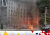 Ukraine war: Airstrike on Dnipro apartment block injures five – as two Russian cities rocked by blasts | World News