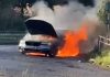 Vicky Pattison left ‘shaken’ after car ‘explodes’ and bursts into flames on journey to Essex restaurant | Ents & Arts News