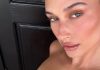Hailey Bieber flaunts her flat tummy in bold outfit amid rumors she’s pregnant with Justin Bieber’s baby