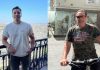 ‘You look so much like your father’: Fans praise Arnold Schwarzenegger’s son Joe as he shows off his body and poses like Terminator actor