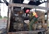 Pakistan bus crash kills at least 18 as vehicle bursts into flames on motorway hard shoulder | World News