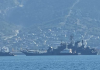 Russian navy ship appears to be heavily damaged in Ukrainian sea drone attack | World News