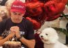 Kartik Aaryan rings in his birthday with furball Katori Aaryan at home; see PHOTO featuring cake and balloons