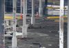 Rainbow Bridge: Two die in explosion in Niagara Falls after car crashes at ‘very high speed’ | US News