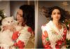 Alia Bhatt wishes fans ‘Meowy Christmas’ as she gets goofy with cat Edward while posing with decorated tree