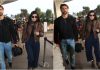 Hrithik Roshan-Saba Azad make heads turn with their uber-chic look at Mumbai Airport-WATCH