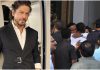 WATCH: Shah Rukh Khan hugs politician Ashish Shelar as they get spotted at Mumbai airport