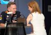 Christian Horner seen with wife Geri as he refuses to comment on claims of inappropriate behaviour | UK News