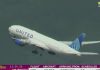United Airlines jet makes emergency landing after losing tyre on take-off | US News