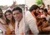 PICS: Ranveer Singh poses alongside Kriti Sanon and Manish Malhotra in Varanasi; spreads joy as he meets fans