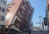 Taiwan: Videos capture moment earthquake struck – with huge landslide and shaking bridge | World News
