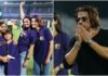 WATCH: Shah Rukh Khan returns to bay with Gauri, Aryan post KKR’s IPL win; Suhana, Shanaya and Ananya join