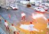 Mexico: Fire-breather fights off marauding mariachis in ‘turf war over tips’ | World News