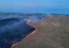 California firefighters make progress against first large fire of the year | Weather News