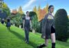 Dior stages fierce posh punk Mary Stuart cruise show in Versailles of Scotland