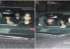 Abhishek Bachchan takes Suhana Khan, Agastya Nanda and Navya Naveli for drive in luxury vehicle; see PICS