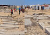 Displaced Palestinians forced to live in cemetery | Gaza