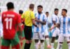 Chaos at Olympic football match as VAR rules out Argentina goal two hours after game suspended | World News
