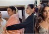 Ulajh Screening: Janhvi Kapoor exits with rumored BF Shikhar Pahariya, Khushi and Vedang Raina escort Rekha; WATCH