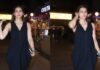 PICS: Kriti Sanon casts her magic spell in black dress as she returns from Greece after vacay with rumored BF Kabir Bahia