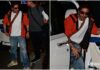 Shah Rukh Khan makes stylish appearance in orange hoodie as he jets off to undisclosed location; see PICS
