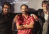 Birthday boy Fahadh Faasil poses for a blockbuster photo with Rajinikanth and Amitabh Bachchan on Vettaiyan sets