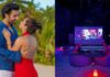 Aadar Jain drops new PICS with fiancee Alekha Advani from romantic beach getaway; Do not miss glimpse of their sunset and movie date night