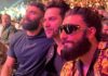 Dapper Ranveer Singh, Varun Dhawan and Aditya Roy Kapur raise hotness levels at UFC match in Abu Dhabi; PIC