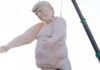 Naked Donald Trump statue near Las Vegas branded ‘deplorable’ | US News