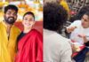 Nayanthara goes unnoticed as she enjoys food at a local restaurant in Delhi with husband Vignesh Shivan