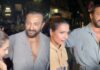 Malaika Arora gets mobbed by paps; Terence Lewis protects her like a true gentleman; WATCH