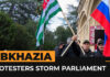 Protesters storm parliament in Abkhazia | Protests