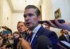 Trump backs his Pentagon chief nominee Pete Hegseth as controversies mount | Donald Trump News