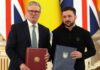 UK, Ukraine leaders sign ‘landmark’ 100-year agreement | Russia-Ukraine war News