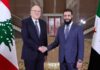 Lebanon’s PM meets Syria’s de facto leader in Damascus | News