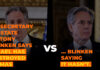 Blinken’s statements on Israel’s objective and failure to destroy Hamas