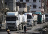 First aid trucks enter Gaza on Day 1 of ceasefire deal | Gaza