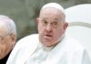 Pope Francis meets Vatican officials as he carries out duties from hospital | World News