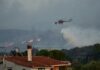 At least one killed as firefighters battle Greece blaze for second day | Climate News