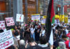 New York protests over killing of Al Jazeera staff in Gaza and US blackout | Gaza