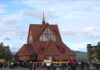 Swedish church being moved three miles to prevent it being swallowed by underground mine | World News