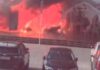Shots fired outside Serbian parliament as fire breaks out | World News