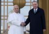 Pope Leo arrives in Turkey for his first foreign visit with a message of peace | World News