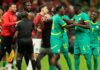 Senegal win Africa Cup of Nations after players storm off pitch during dramatic final