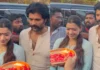 Vijay Deverakonda and Rashmika Mandanna get a wholesome welcome as they return to Ranabaali sets; WATCH