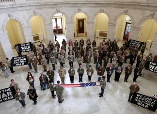 US veterans arrested in Capitol during protest against the war on Iran | US-Israel war on Iran News