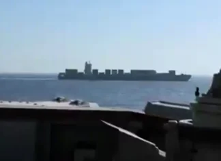 US forces attack and seize Iranian ship Touska near Strait of Hormuz | US-Israel war on Iran