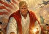 Trump deletes AI image of himself as Jesus – and reveals what it was meant to show