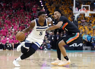 NBA semifinal series: Timberwolves stun Spurs in Game 1; Knicks beat 76ers | Basketball News